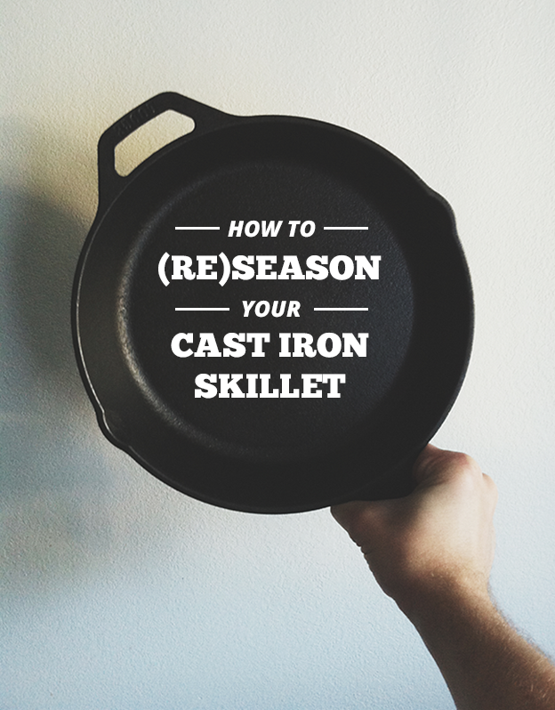 HOW TO SEASON YOUR CAST IRON SKILLET // WIT & VINEGAR