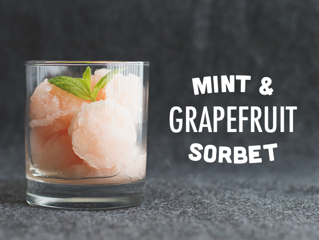 MInt & Grapefruit Sorbet // Wit & Vinegar