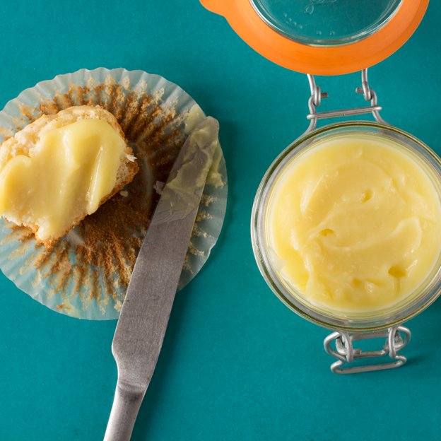 Brown Butter Coconut Muffins & Lime Curd // WIt & Vinegar