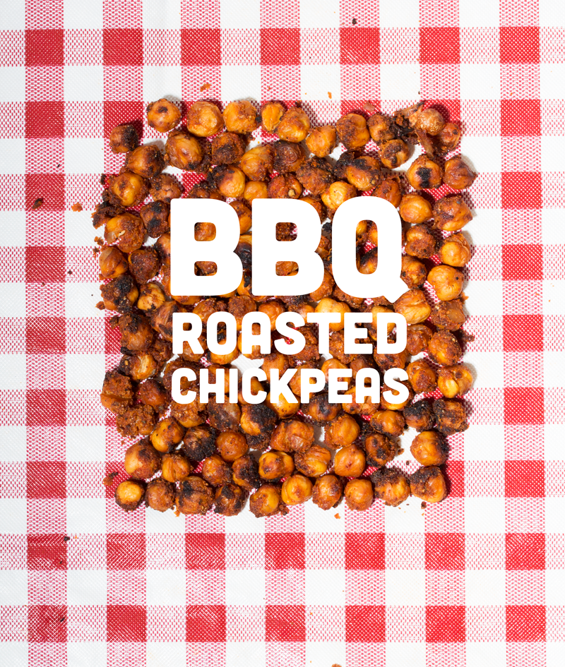 BBQ Roasted Chickpeas // Wit & Vinegar