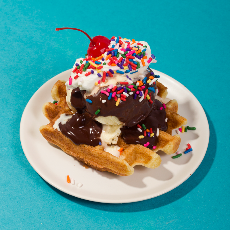 Ricotta Waffle Sundae // Wit & Vinegar